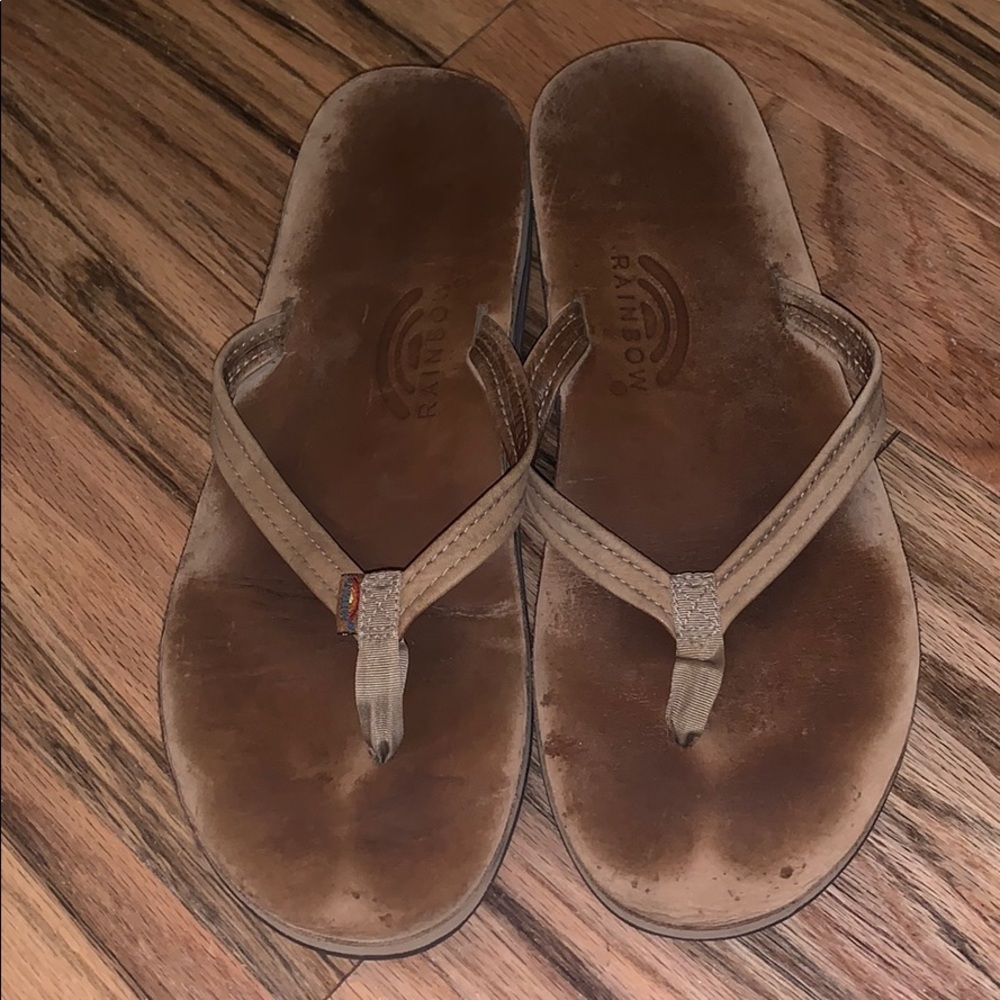 Women’s double layer rainbow sandal!